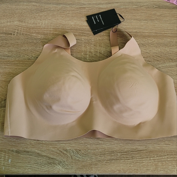 Knix Revolution Pullover Bra Warm Sand XXXL NWT Wire-free - Picture 6 of 7